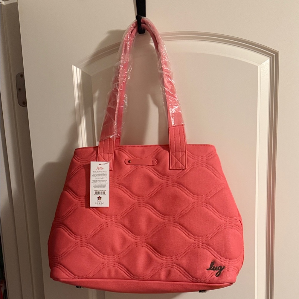 Lug Tempo Tote Bag in Watermelon Ice Pop